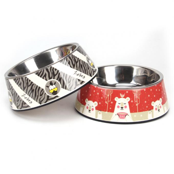 Buena reputación Pet Travel Bowl/Covered Pet Food Bowl con nuevo diseño 3