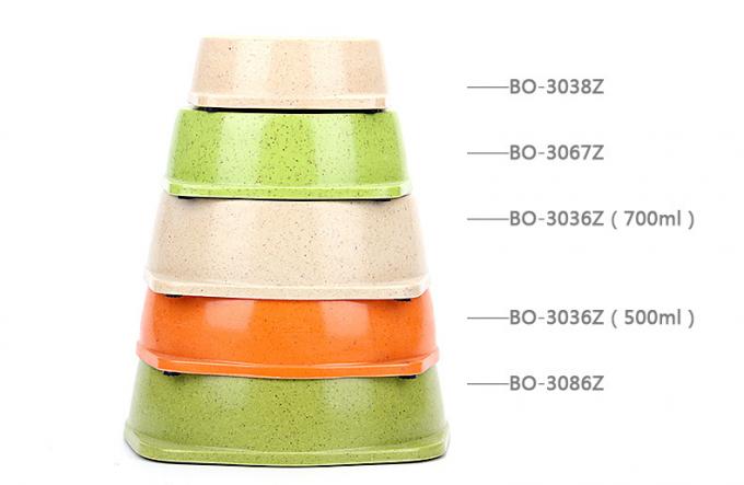Tienda de mascotas de nuevo estilo Bamboo Fibra Pet Bowl Cat Bowl 0