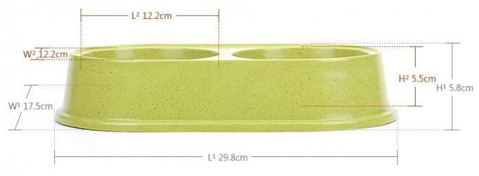 Sublimación de bambú doble y colorido Gran o grande para perros 3