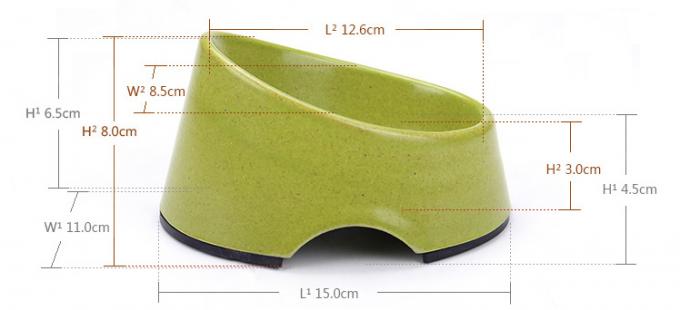 Mejor precio Bamboo Cat&Dog Pet Bowl de alimentaci&oacute;n 4