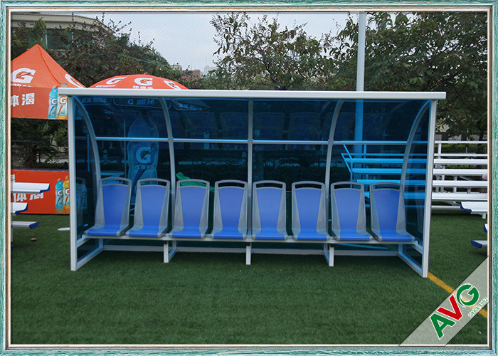 Equipo de campo de fútbol OEM Banco de reemplazo de fútbol portátil para asientos VIP prueba123