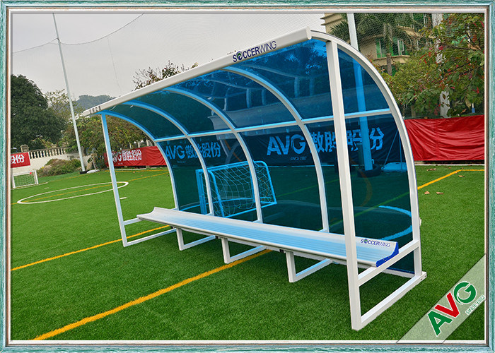 Equipo de campo de fútbol para equipos al aire libre con 8 asientos