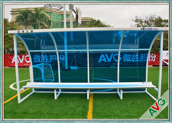 Equipo de campo de fútbol para equipos al aire libre con 8 asientos