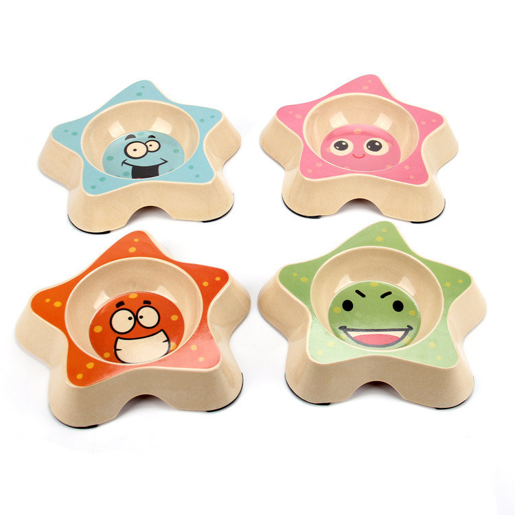 Cuatro colores de bambú tripas para perros con el último diseño