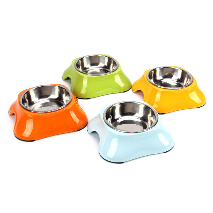 Cuenco de alimentación para perros y gatos colorido y de alta calidad