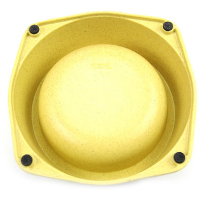 Excelente material Bamboo tres tamaños de ensalada para mascotas tazón