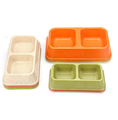 Sublimación de bambú doble y colorido Gran o grande para perros