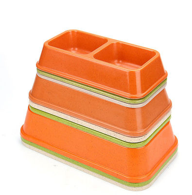 Sublimación de bambú doble y colorido Gran o grande para perros